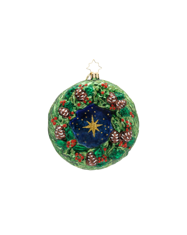 Christoher Radko Wreathful Wishes