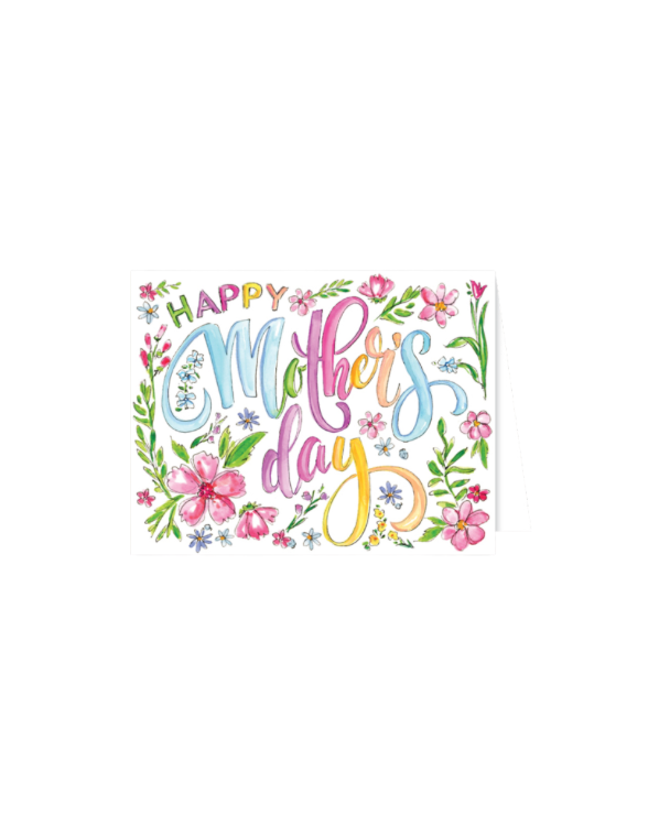 Happy Mother's Day Bright Florals Greeting Card