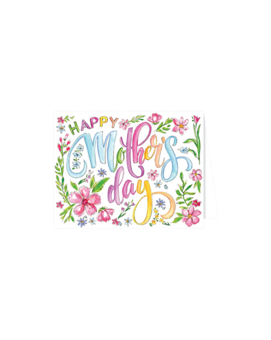 Happy Mother's Day Bright Florals Greeting Card
