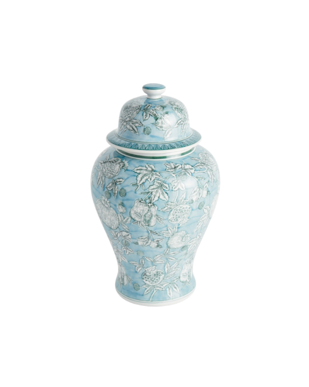 Pomegranate Sketch Ginger Jar