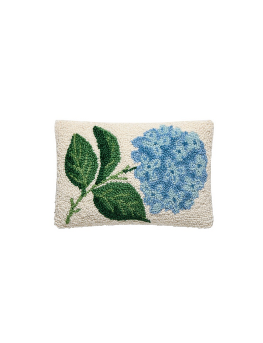 Hydrangea Hook Pillow