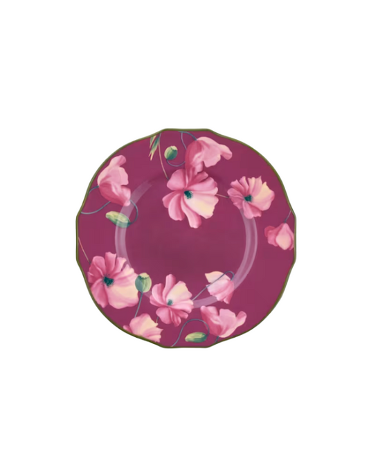 Ginori 1735 Florenza Malva Duchessa Flat Bread Plate