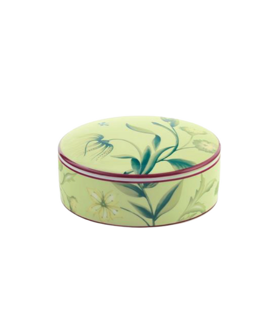 Ginori 1735 Florenza Acanto Oggetti Round Box with Cover