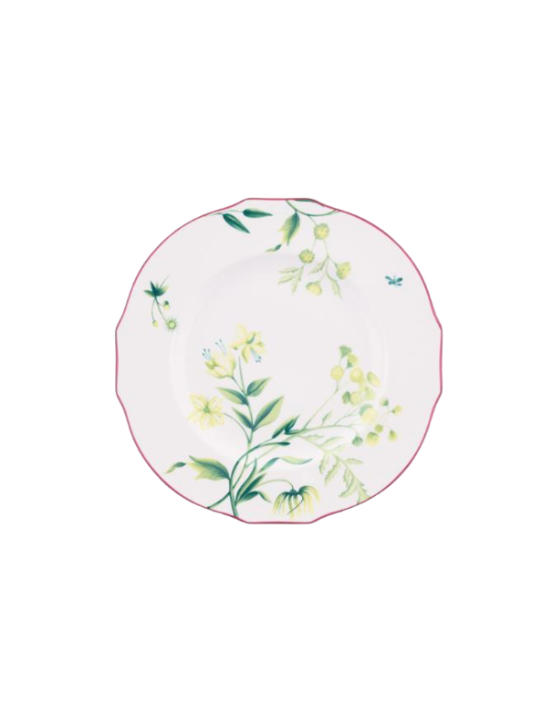Ginori 1735 Florenza Acanto Green Duchessa Dinner Plate