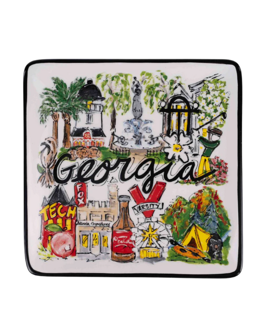 State of Georgia Icon Trinket Tray