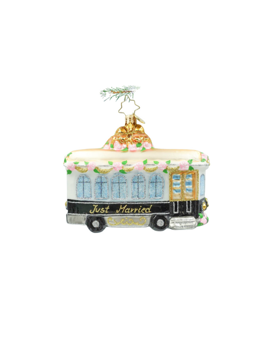 Christopher Radko Trolley of Love