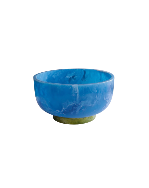 Beatriz Ball Resin Rio Large Blue & Green Bowl