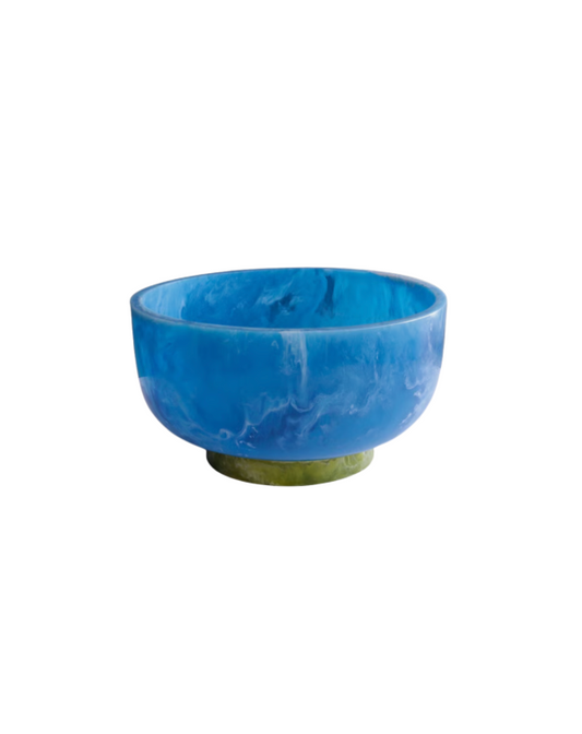 Beatriz Ball Resin Rio Large Blue & Green Bowl