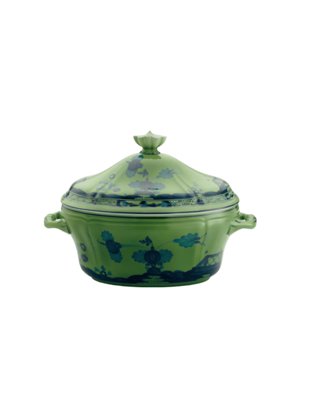 Ginori Oriente Italiano Tureen - Malachite