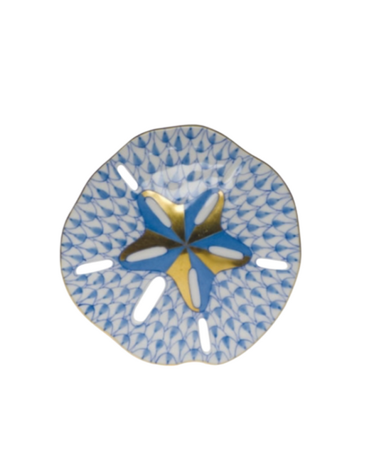 Herend Sand Dollar - Blue
