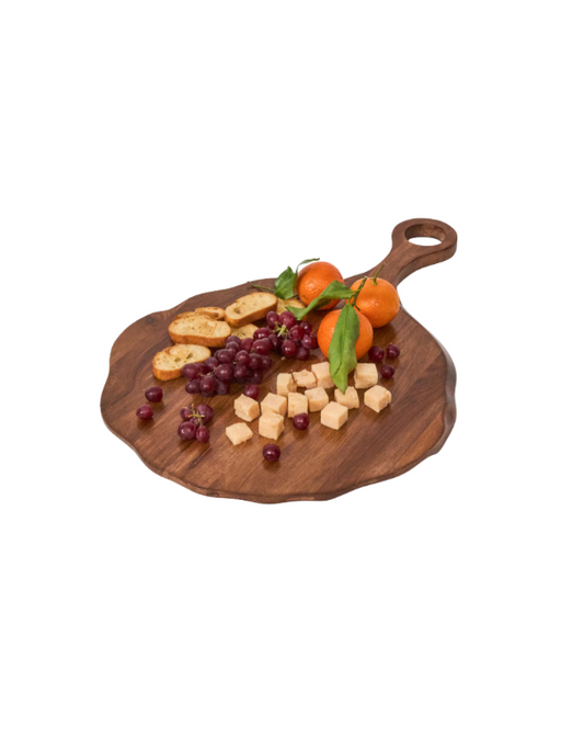 Juliska Puro Round Teak Serving Board