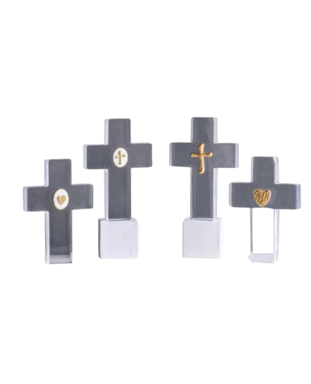 Clear Resin Cross