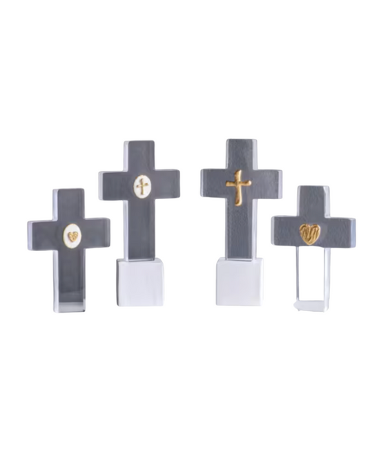 Clear Resin Cross