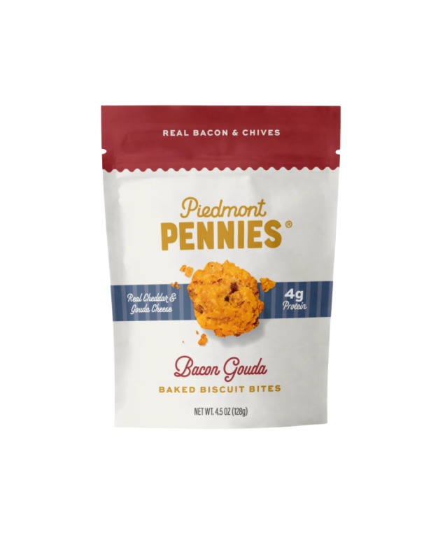 Piedmont Pennies Bacon Gouda Medium Pouch
