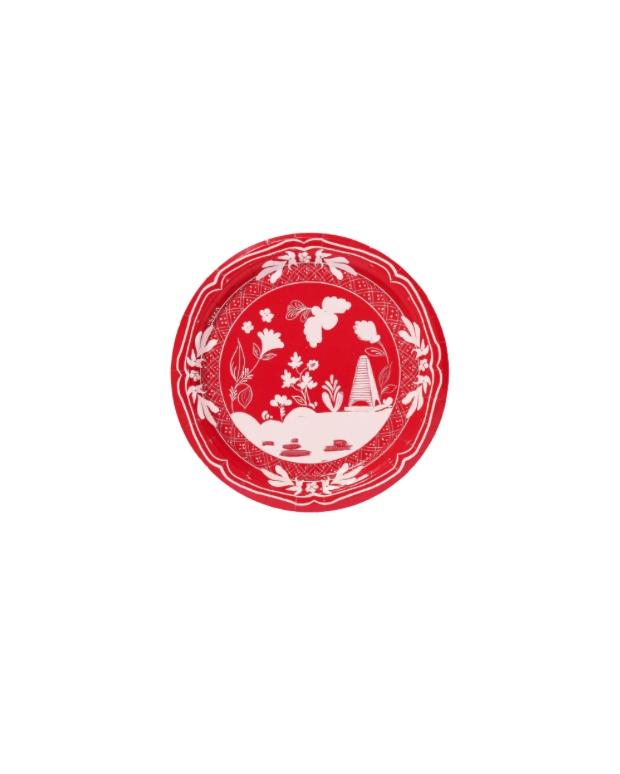 Mini Hors D'oeuvre Cherry and Ballet Pavilion Beachside Paper Plate