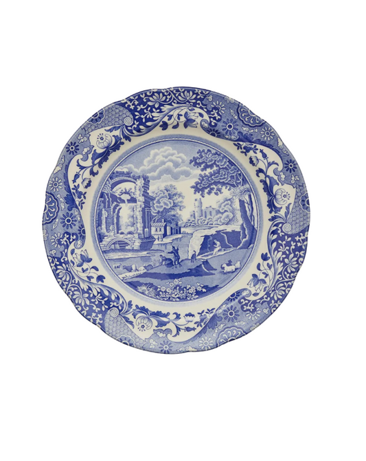 Spode Blue Italian Dinner Plate