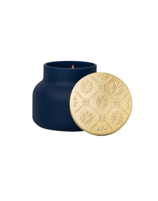 Capri Blue Volcano Artisan Terrazza Velluto Petite Candle