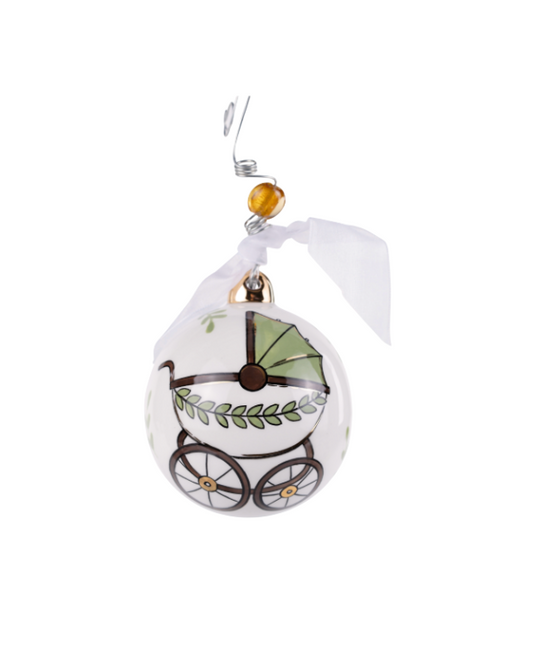 Carriage 1st Christmas Ornament