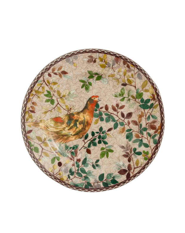 Spode Woodland Red Grouse Accent Plate