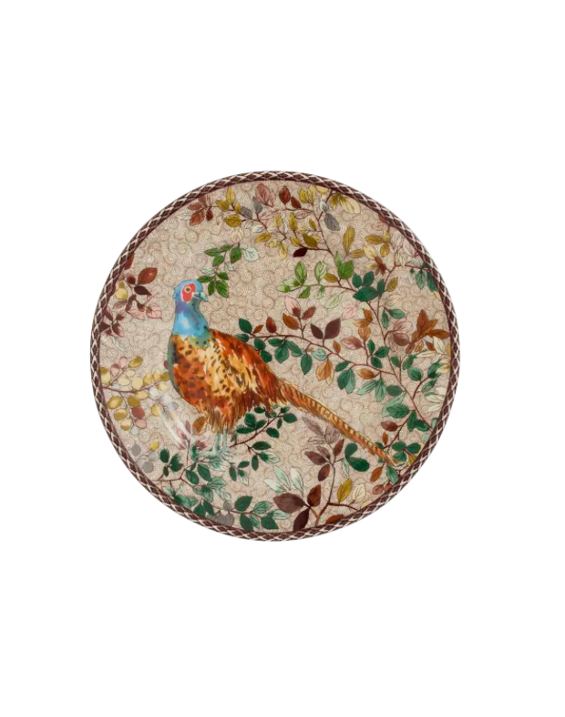 Spode Woodland Pheasant Accent Plate