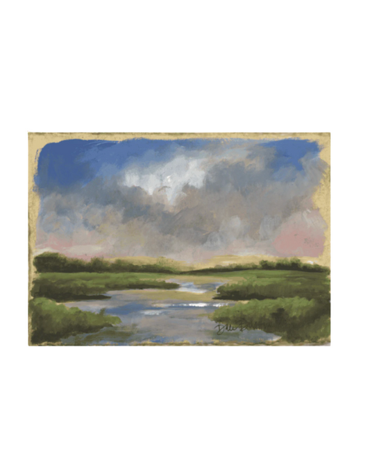 Marsh Landscape Tabletop Art