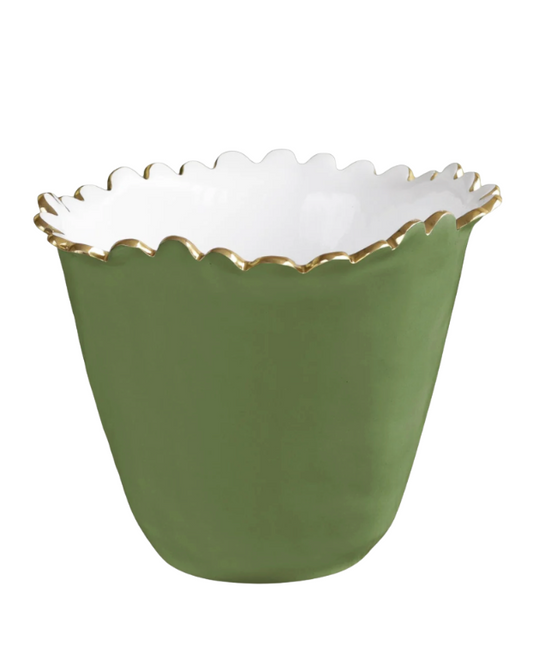 Beatriz Ball Encanto Colette Ice Bucket (Leaf Green and White)