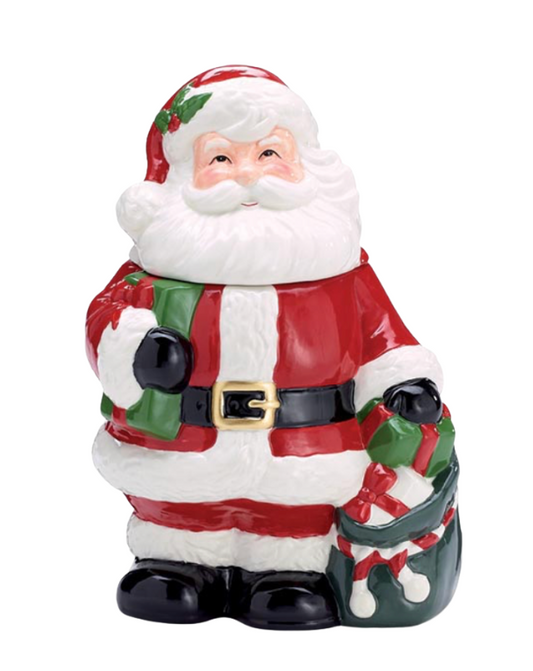 Santa Cookie Jar