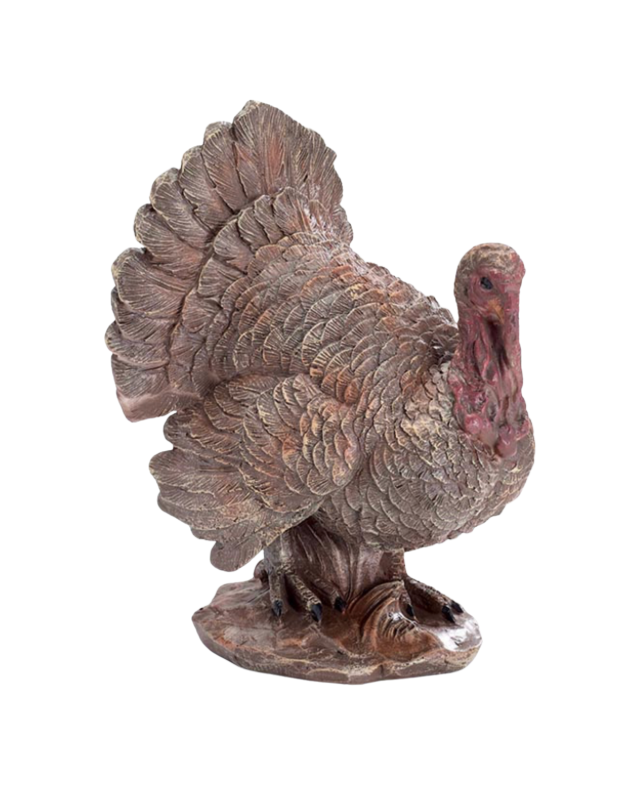 Brown Turkey Figurine
