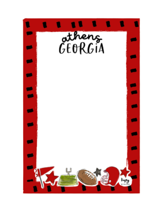 Athens Dash Border Notepad