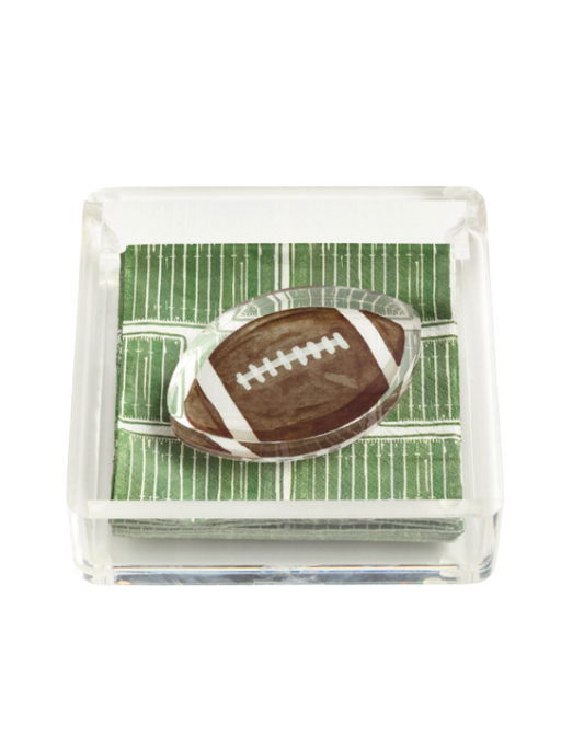 Football Napkin Caddy Set
