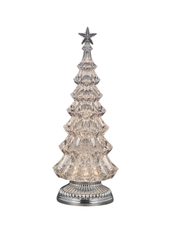 Confetti Lites Lighted Swirl Seven-Tier Tree