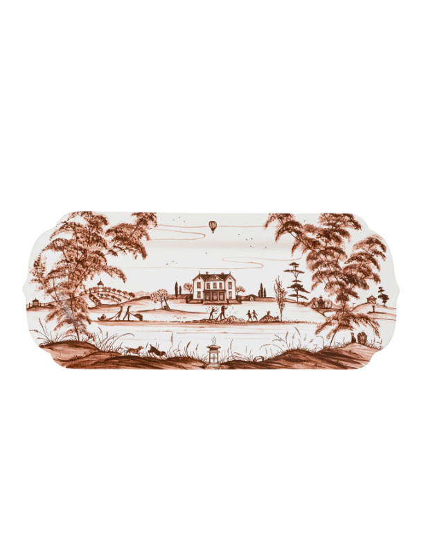 Juliska Country Estate Harvest 15" Hostess Tray - Sepia