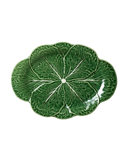 Le Jardin Cabbage Oval Platter