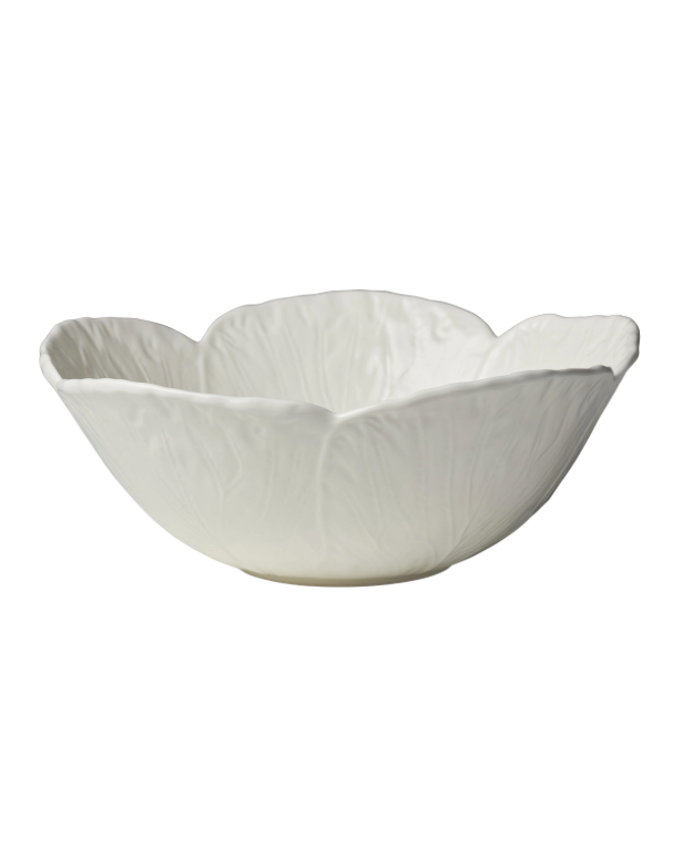 Le Jardin White Cabbage Deep Bowl