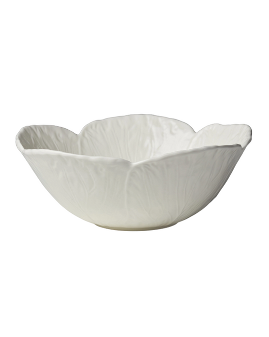 Le Jardin White Cabbage Deep Bowl