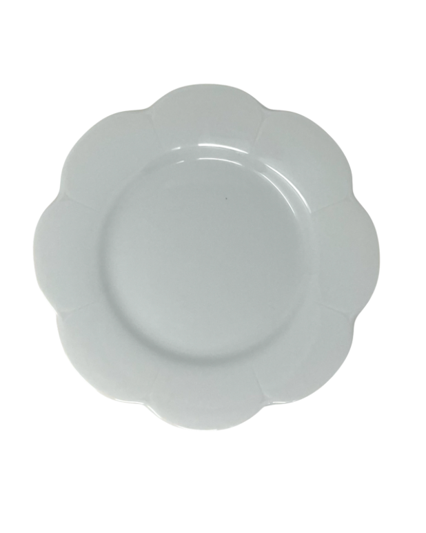 Royal Limoges Nymphea White Dessert Plate