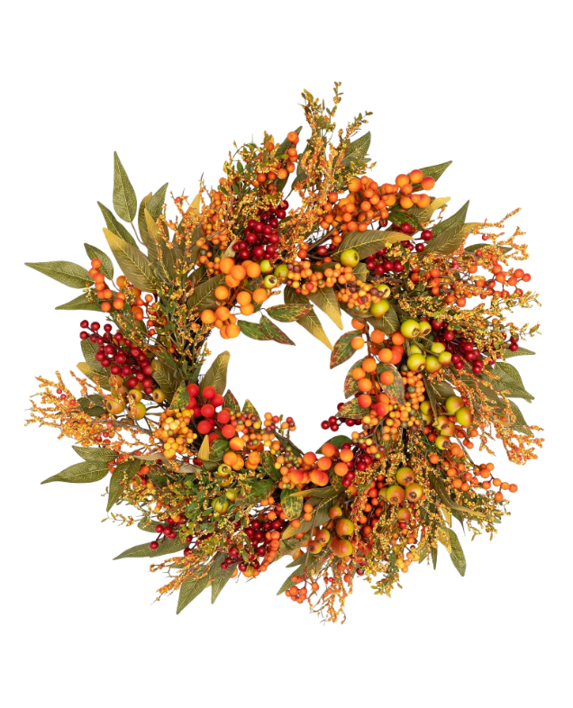 Fall Berries 26" Wreath