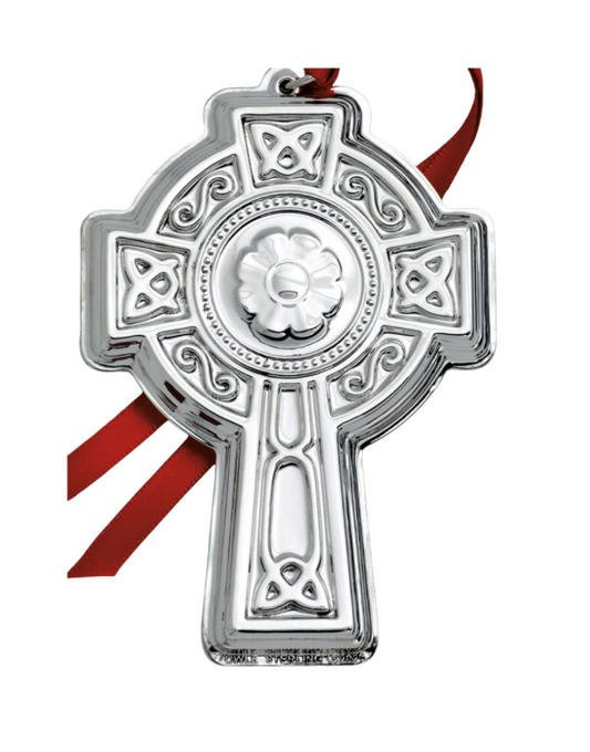 Towle 2026 Cross Ornament Sterling Silver