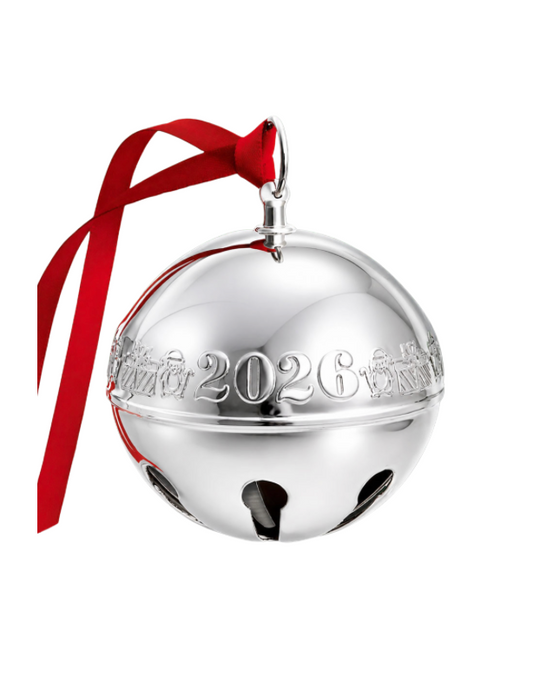 Wallace 2026 Silver Plated Sleigh Bell Ornament