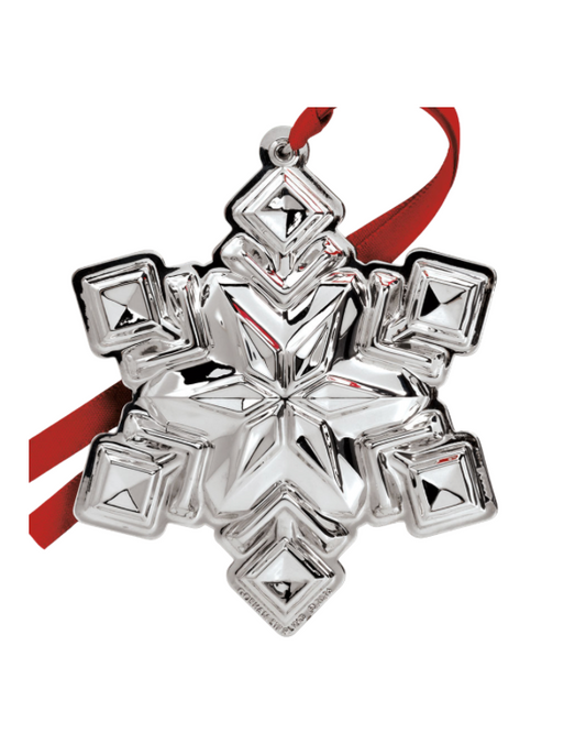 Gorham 2026 Snowflake Sterling Ornament
