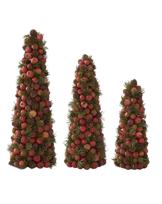 Orange Pod Pinecone Tree