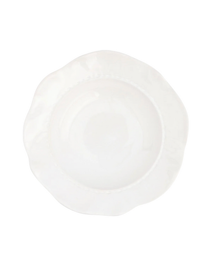 Vietri Giorno White Pasta Bowl