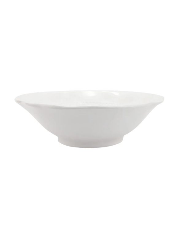 Vietri Giorno White Medium Serving Bowl