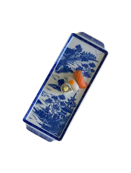Mottahedeh Blue Canton Sandwich Tray