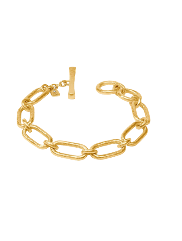 Julie Vos Sahara Demi Link Bracelet - Gold