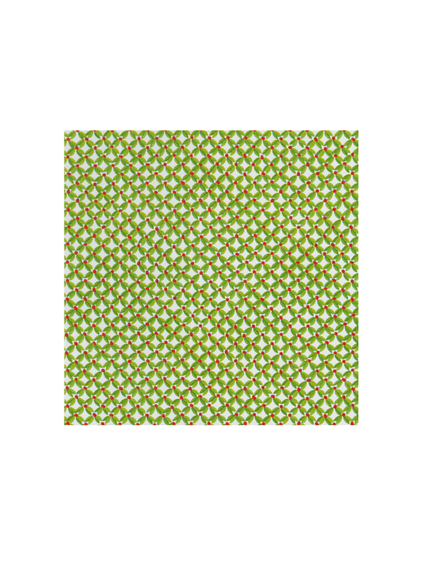 Leaf And Berry Ditz Wrapping Paper
