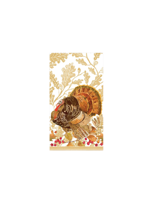 Woodland Turkey Guest Towel