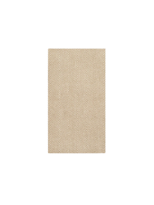 Jute Natural-Paper Linen Guest Towels Airlaid