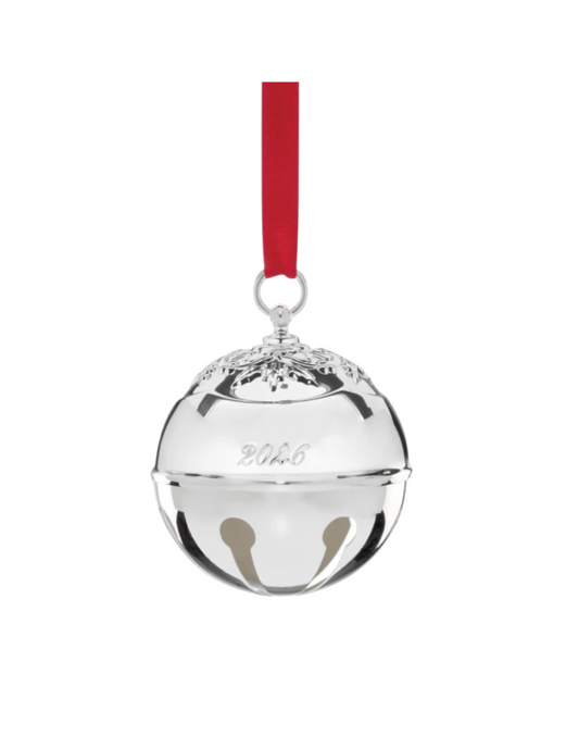 Reed & Barton 2026 Holly Bell Silverplate Ornament