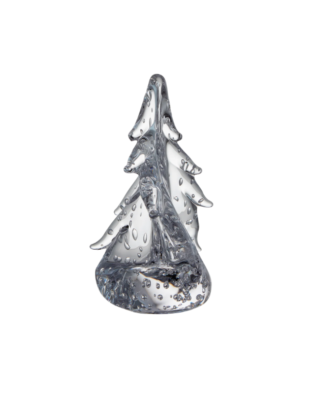 Simon Pearce Bubble Twist Evergreen In Gift Box -  6"